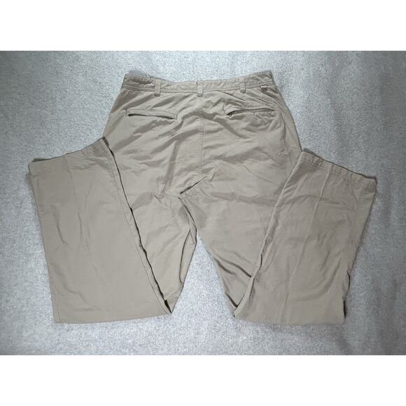 REI Co-Op Pants Men W34 L34 Nylon Hiking Fishing Breathable Water Resist Beige - Picture 13 of 15